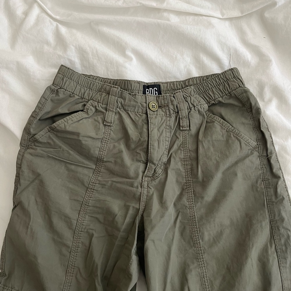 urban outfitters green y2k cargo pants